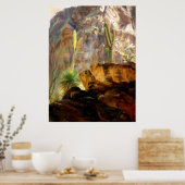 Van de Canyons Shadows. Poster (Keuken)