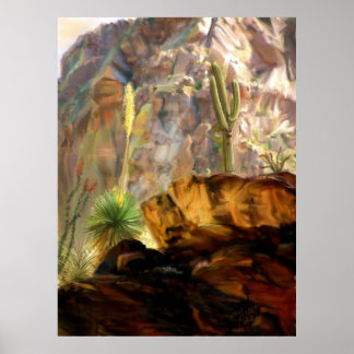 Van de Canyons Shadows. Poster