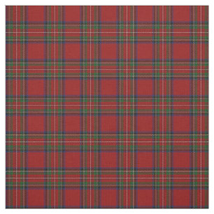 Van de clan de Royal Red Scottish Tartan Stof van