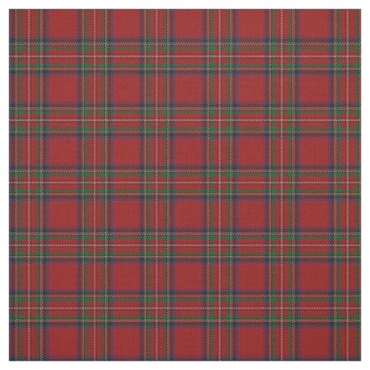 Van de clan de Royal Red Scottish Tartan Stof van (Swatch)