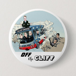 Van de CLIFF! Ronde Button 7,6 Cm