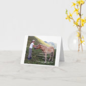 Van de de bevestigingsnota van de kaart (Gele Bloem)