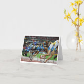 Van de de bevestigingsnota van het "ongeluk" de kaart (Gele Bloem)