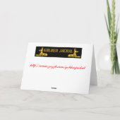 Van de de bijen prettige feestdagen (plural:) (Achterkant)