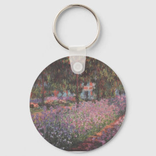 Van de de bloemenKunstenaar van Monet de Sleutelhanger