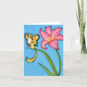 Van de de kattenfee van de Bevestiging van de Bedankkaart