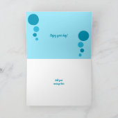 Van de de kattenzitting van het calico de foto kaart (Binnen)