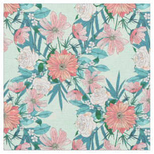 Van de de lentetuin van Boho elegante de Stof