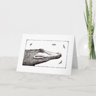Van de de libellenpret van de alligator of van de kaart