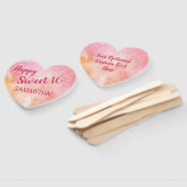 Van de de tekstWaterverf van de douane de Handwaaier (Niet-gemonteerd)