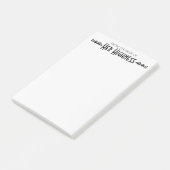 Van de Desk van Haar Hoogheid Post-it® Notes (Schuin)
