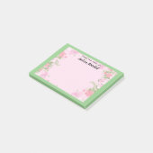 Van de Desk van Persoonlijke Naam Post-it® Notes (Schuin)