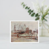 Van de Docks Liverpool, Merseyside, Engeland Briefkaart (Staand voorkant)