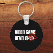 VAN DE DUTY VIDEO GAME DEVELOPER DARK SLEUTELHANGER (Voorkant)