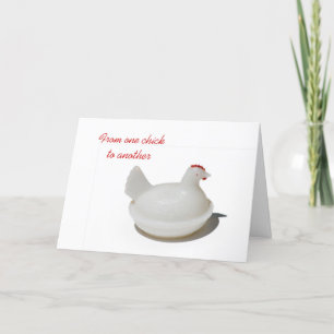 Van de ene kuiken naar de andere kaart