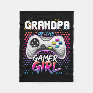 Van de Gamer Meisje Matching Videogame Verjaardags Fleece Deken
