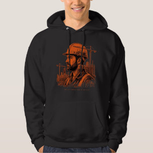 Van De Geest Gebouwd Bouwcadeau Hoodie