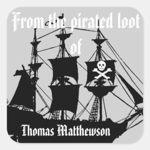 Van de gekopieerde Loot van.... Vierkante Sticker