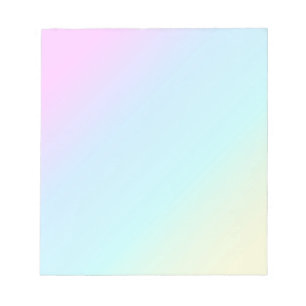 VAN DE GRADIËNTEN VAN DE REGENBOOG VAN DE NOTITIEBLOK