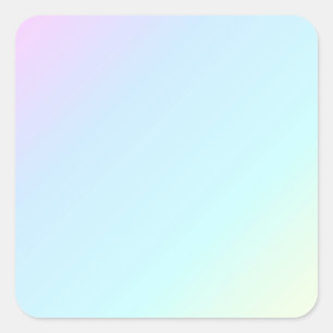 VAN DE GRADIËNTEN VAN DE REGENBOOG VAN DE VIERKANTE STICKER