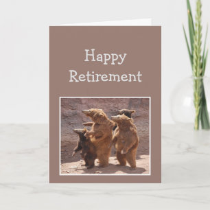 Van de groep Happy Retirement Fun Beren Kaart