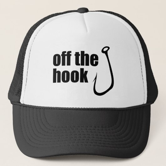 Van de haak trucker pet (Voorkant)