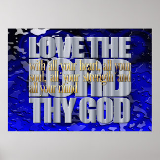 Van de Heer Thy God Poster