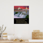 Van de Heer van uw God poster (Keuken)