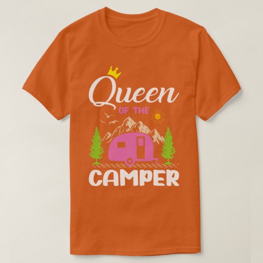 van de kampeerder t-shirt (Design voorkant)