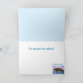 "Van de kat" Grappige Vaderdag Kaart (Binnen)