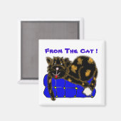 Van de kat! magneet (Voorkant / Achterkant)