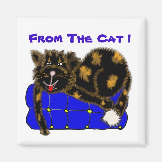 Van de kat! magneet (Voorkant)