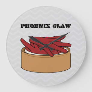 Van de kip van de Voeten de Chinese Phoenix Grote Klok