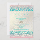 van de klasse/Grunge/Swirls/Damascus/Afstuderen Kaart (Achterkant)