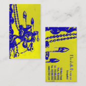 Van de kroonluchter van de Glamour ~- Visitekaartje (Voorkant / Achterkant)