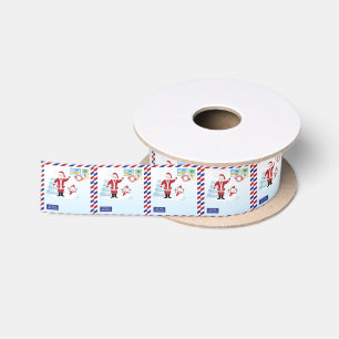 Van de liefdesCristmas van de kerstman de slakpost Lint
