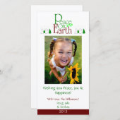 Van de m2- Vrede op de aarde-Witte Kaarten van (Voorkant / Achterkant)