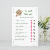 Van de markt zei hij dat ze Vrijgezellenfeest spel (Staand voorkant)