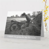 Van de MOTOR (FUNNY/FAKE) het Kaart (Gele Bloem)