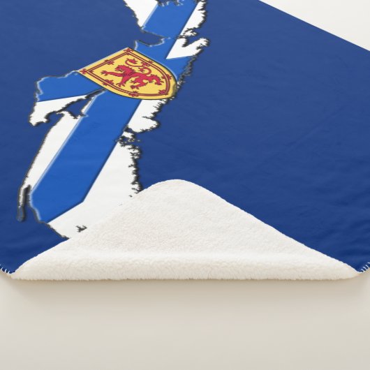 Van de oostkust Nova Scotia Sherpa Blanket Sherpa Deken (3/4)