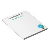 Van de Opleiding van de Opleiding Waterverf Wereld Notitieblok (Schuin)