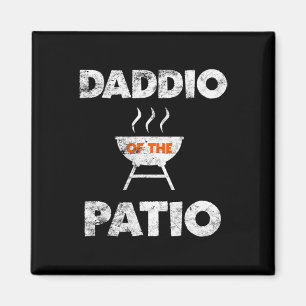 Van de Patio Grill Daddy BBQ Grilling Juli 4th GIF Magneet