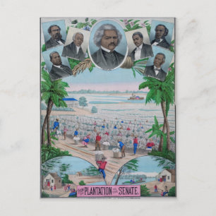 Van de plaatsing naar de senaat briefkaart