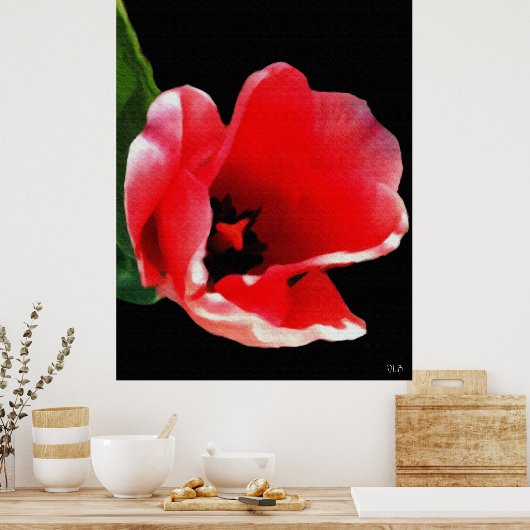 Van de Prints van de tuin (Keuken)