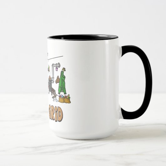 Van de Radio    MugCustomize van het NetHam. Mok (Rechts)