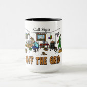 Van de Radio    MugCustomize van het NetHam. Mok (Midden)