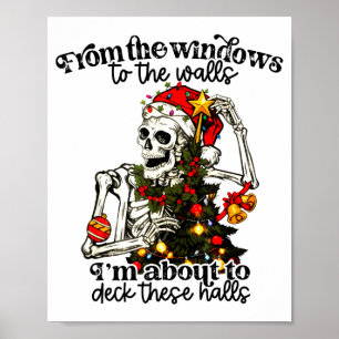 Van de ramen naar de muren ga ik deze versieren poster