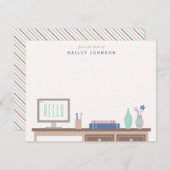 Van de Stationery - Midnight Notitiekaartje (Voorkant / Achterkant)