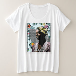 Van de straten van Harlem naar uw kast. Grote Maat T-shirt