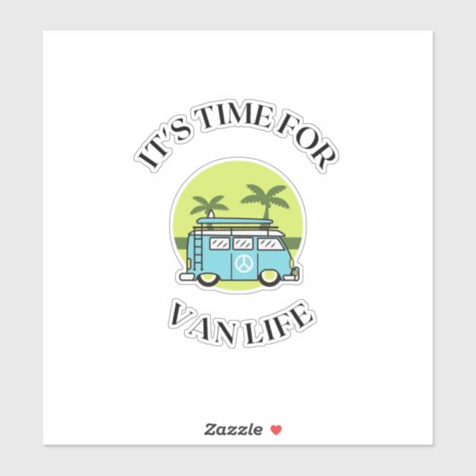 Van de tijd van het leven sticker (Vel)